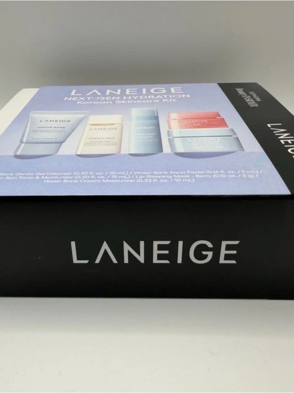 Laneige Hydration Skincare Kit + Full Size Berry Lip Sleeping Mask BNIB